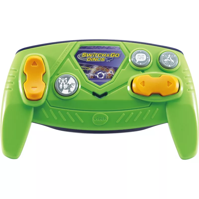 Dinosaurio teledirigido de juguete VTech Switch & Go Dinos T-Rex, se transforma entre dino y vehículo, para niños