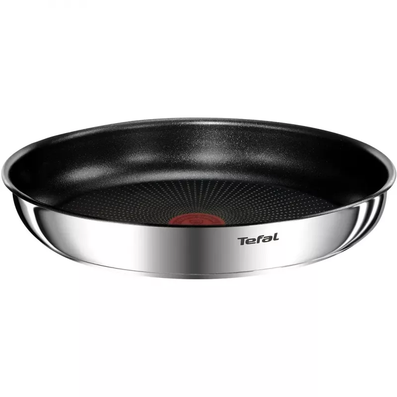 Set de ollas Tefal Ingenio Emotion L897SB74 — 11 piezas, apilable, antiadherente, acero inoxidable, apta para horno, Thermo-Spot