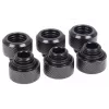 Alphacool 17377 Eiszapfen conector para tubo rígido de 13 mm G1/4, 6 uds., negro