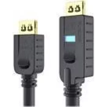 PureLink OneAV PI2010-300 - Cable HDMI con Ethernet - HDMI macho a HDMI macho - 30 m - triple aislamiento - negro - redondo, activo (PI2010-300)