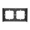 Marco para interruptor M5 80 doble 2 canales SONOFF M5-2C-80-F (grafito/negro)