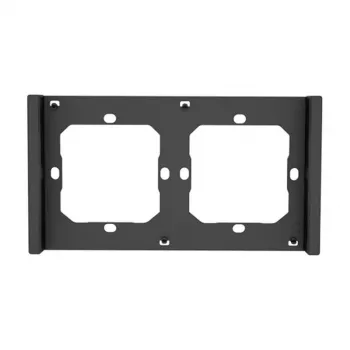 Marco para interruptor M5 80 doble 2 canales SONOFF M5-2C-80-F (grafito/negro)