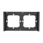 Marco para interruptor M5 80 doble 2 canales SONOFF M5-2C-80-F (grafito/negro)