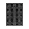 Breadboard DELOCK 18317 — placa de prototipado de plástico, sin soldadura, 36×46×10 mm, negro