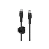 Cable USB Belkin BOOSTCHARGE PRO Flex 3 m USB 2.0 USB-C negro (CAB011BT3MBK)