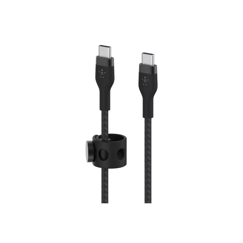 Cable USB Belkin BOOSTCHARGE PRO Flex 3 m USB 2.0 USB-C negro (CAB011BT3MBK)
