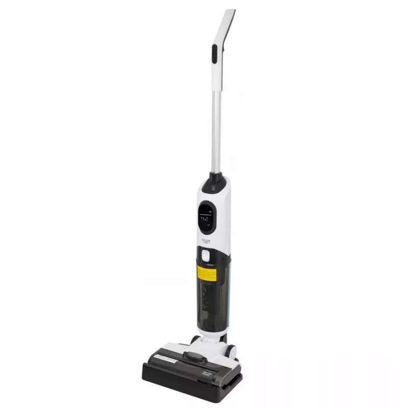 Aspirador Adler | AD 7077 | batería | escoba | función de lavado | 120 W | 14,8 V | duración (máx.) 27 min | blanco/negro