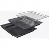 Horno Bosch HRG578CB7 71 L negro