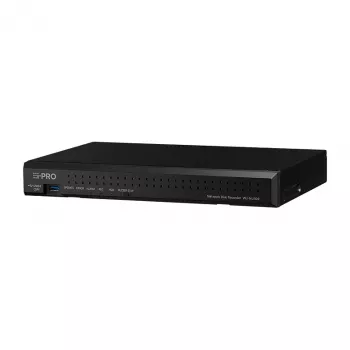 i-PRO WJ-NU300KG NVR, 16 canales de cámara, 8x 100Mbps (POE), 1x 1.000 Mbps
