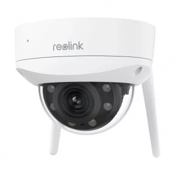 Reolink | Cámara antivandálica 4K Ultra HD IK10 | W437 | Dome | 8 MP | 2,7-13,5 mm | IP67 | H.265 | Micro SD, máx. 256 GB