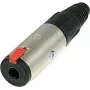 Neutrik NTR-NJ3FC6 - -25 - 70 °C - Negro - Rojo - Plata - EIA RS 453 - IEC 60603-11 - IEC 68-2-20 (NJ3FC6)