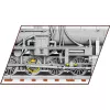 Bloques de construcción COBI locomotora de guerra serie 52 2476 piezas