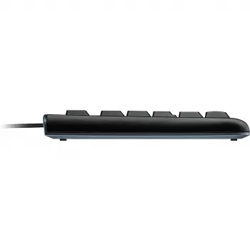 Teclado de sobremesa MK120, con cable, USB, QWERTZ, negro, ratón incluido