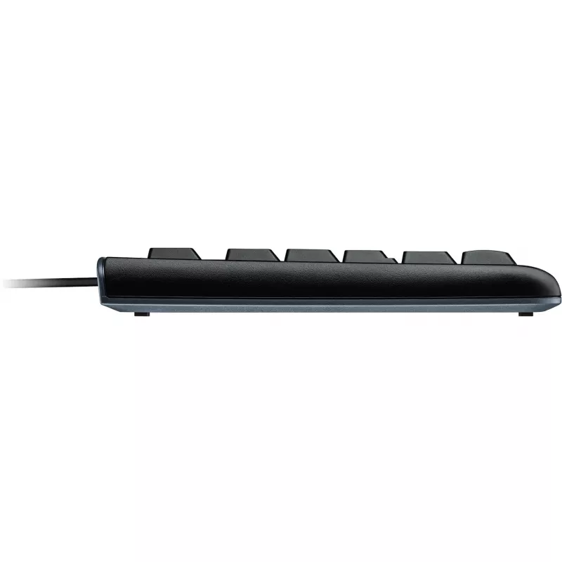 Teclado de sobremesa MK120, con cable, USB, QWERTZ, negro, ratón incluido