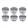 Alphacool Eiszapfen tapones roscados G1/4, cromado, pack de 6