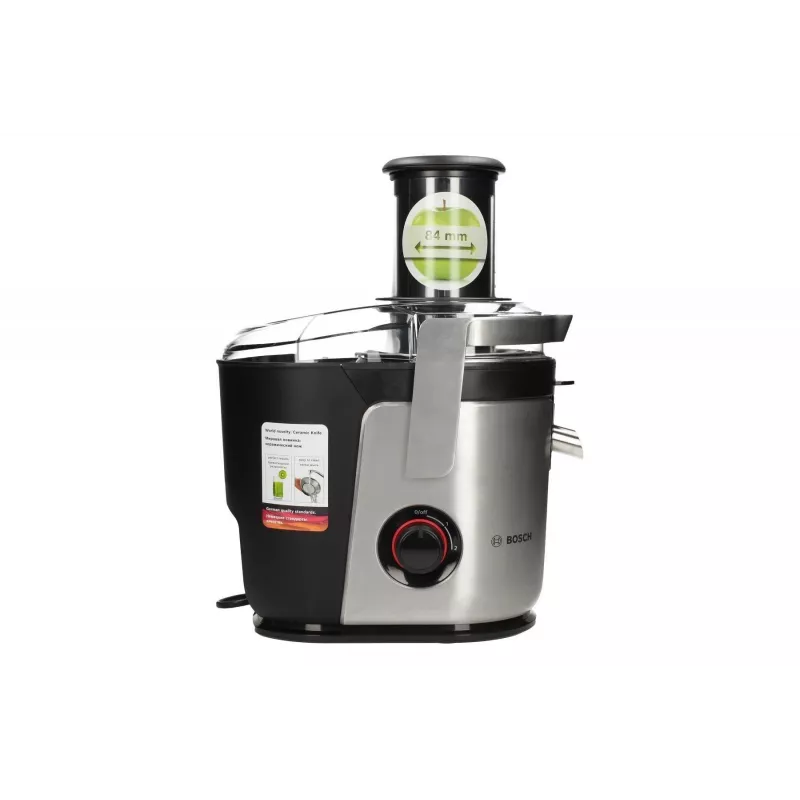 Exprimidor Bosch MES4000 1000 W negro, gris, acero inoxidable