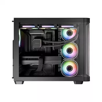 Caja de ordenador LC-Power LC-8001B-ON Midi Tower Negra