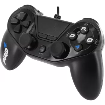 Mando de juego con cable SUBSONIC SA5417 para PS4, negro