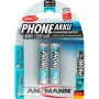Batería Ansmann Phone DECT NiMH, (AA), 1300 mAh, pack de 2 (5030802)