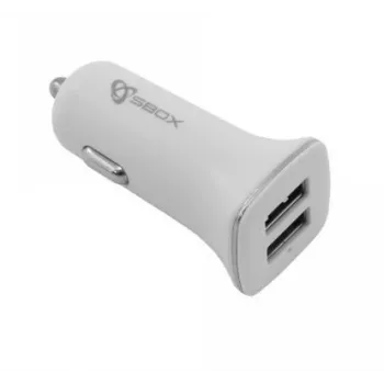 Fuente de alimentación SBOX DD-CC-224-W blanca — cargador de dispositivos portátil SBOX