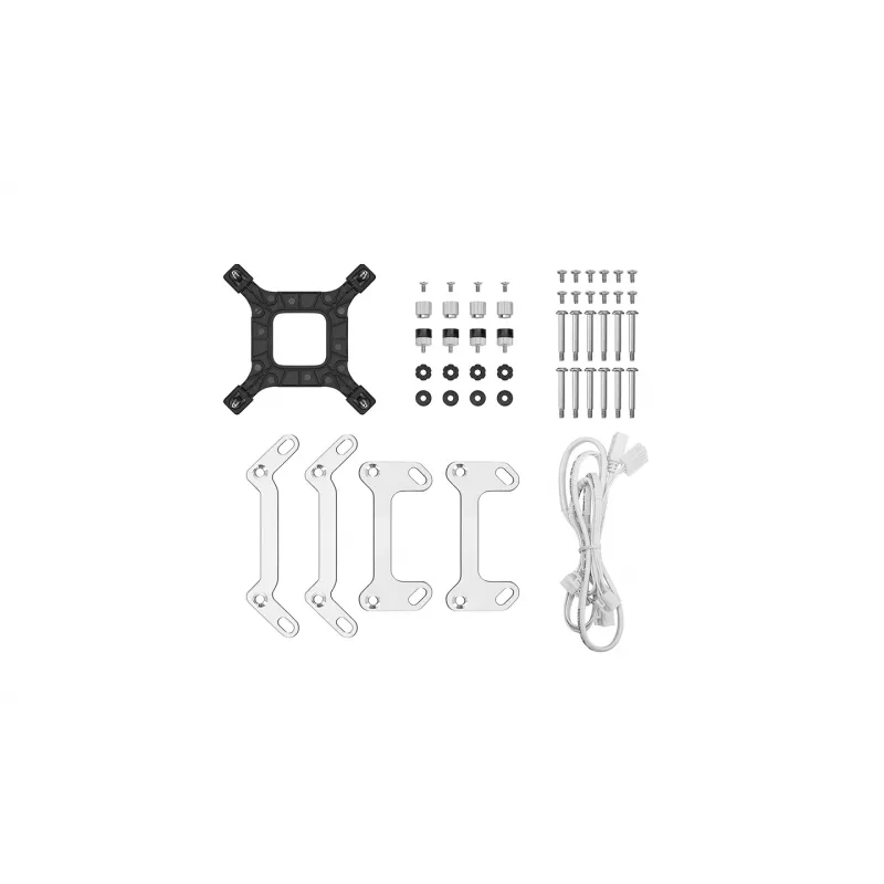 DeepCool LM360 WH Kit de refrigeración líquida para procesador 12 cm Blanco 1 ud.