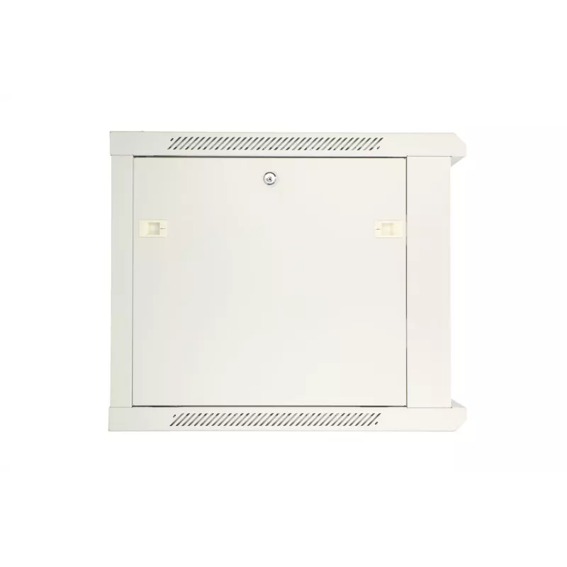 Extralink Armario rack 9U 600x450 ASP gris montaje en pared, puerta metálica