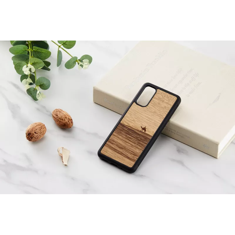 Funda para smartphone Man and Wood Galaxy S20 Terra Negro – Funda protectora para Samsung Galaxy S20