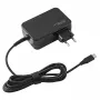 Fuente de alimentación para portátil USB-C GaN Akyga AK-ND-82 90 W, PD 3.0, 5–20 V, cable de 1,8 m, negro