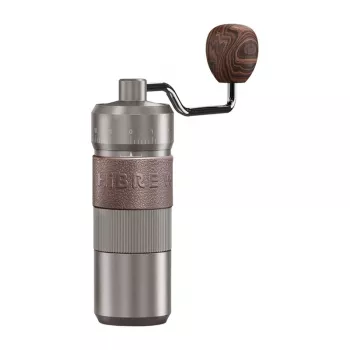 Molinillo de café manual HiBREW G4B con molienda ajustable, molinillo manual de muelas cónicas