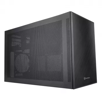 Caja Micro-ATX / Mini-ITX SilverStone SST-SG17B - negra