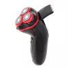 Afeitadora rotativa para hombre Mesko MS 2926 con recortadora negra, roja