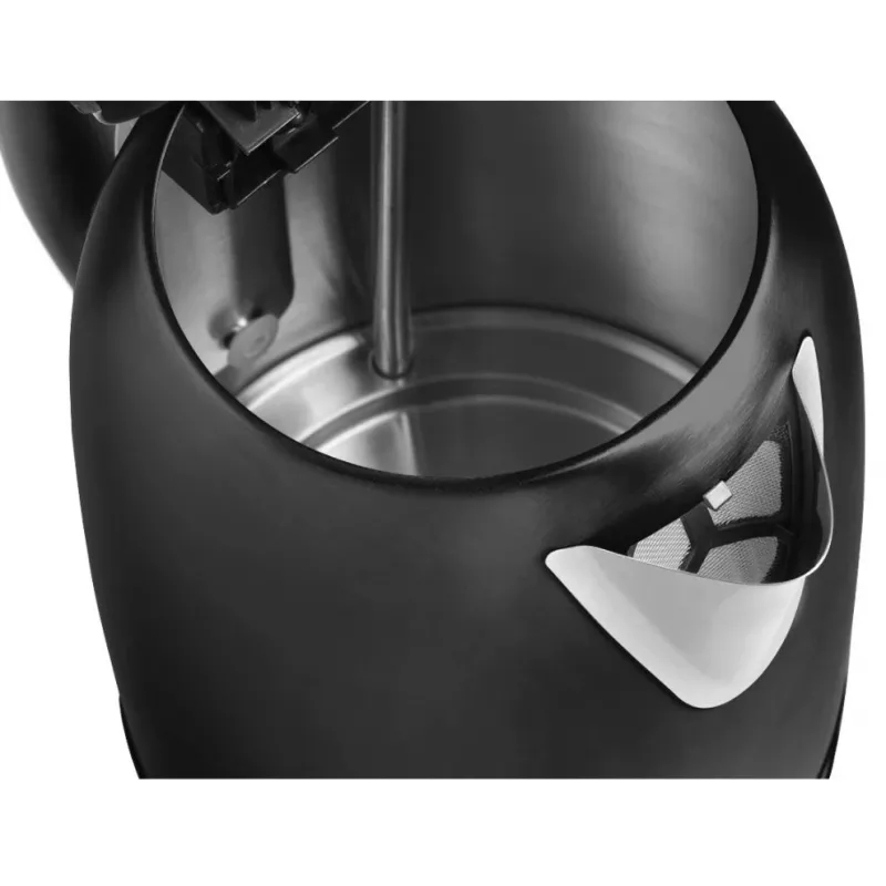 Hervidor de agua Concept Solution RK3245 — 1,7 l, 2200 W, acero inoxidable, Negro