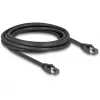 Cable de red DeLOCK RJ45 Cat.8.1 S/FTP 3 m 40 Gbit/s negro