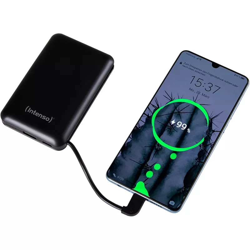 BANCO DE ENERGÍA USB 10000MAH/SCHWARZ XC10000 INTENSO