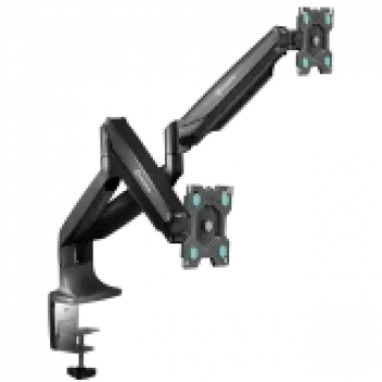 Soporte de pared para monitor ONKRON G200-B para pantallas de 13–32 pulgadas, negro, compatible con VESA