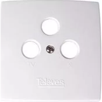 Placa de pared Televes 544302 blanca
