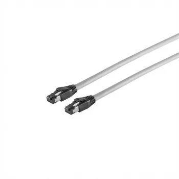 Cable de red Captiva 80287 cable de parcheo CAT 8 RJ45 5m gris