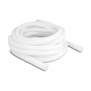Funda trenzada DeLOCK 20815 10 m x 19 mm blanca