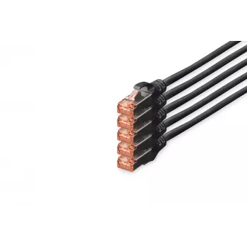 Cable de red Digitus CAT 6 S/FTP RJ-45 10 m negro