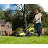 Ryobi RLM18X33B40 Cortacésped de empuje a batería negro, verde