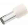 Cimco 187107 Terminal de empalme 0,5 mm² parcialmente aislado Blanco 100 uds. (187107)