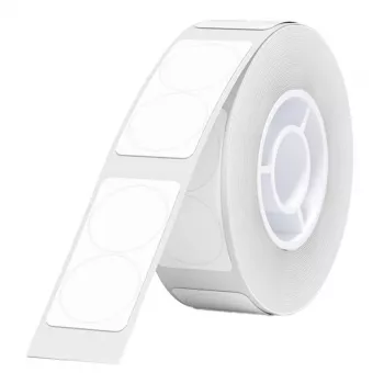 Rollo de etiquetas NIIMBOT 008-7002108 para impresora de etiquetas, 14 x 28 mm, 220 etiquetas blancas