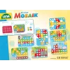 Lena My First Mozaic Traffic modelo 35633 – Set de mosaico educativo con tablero de clavijas para motivos de vehículos