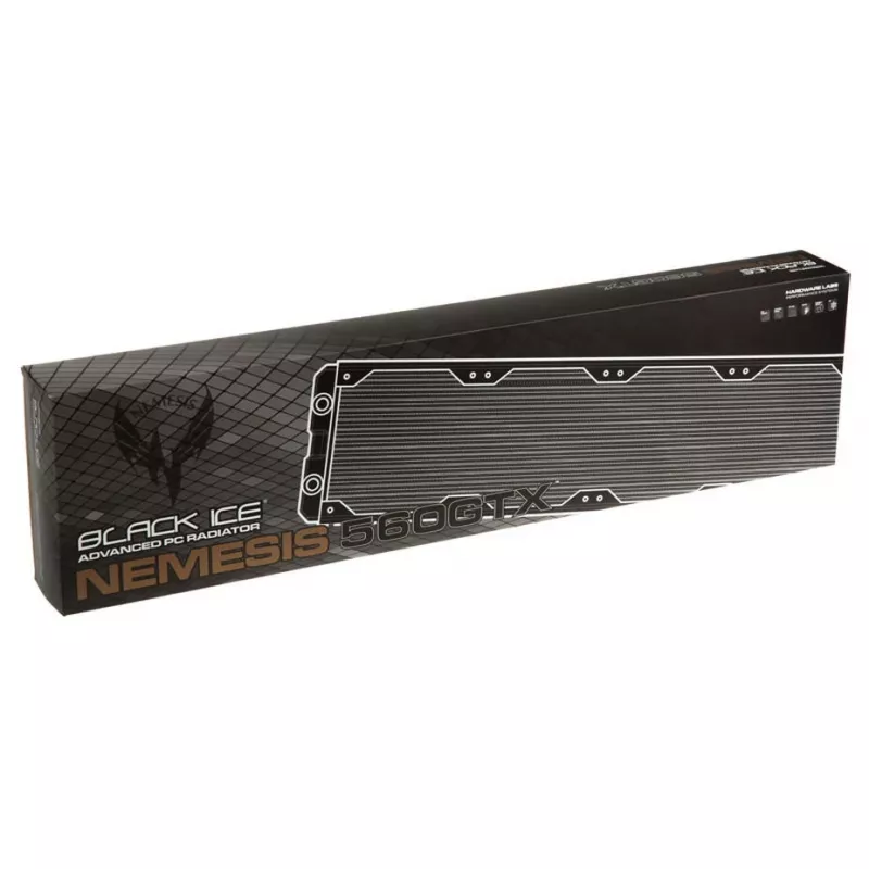 Hardware Labs Black Ice Nemesis GTX 560 radiador, 560 mm, negro
