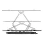 Soporte de pared de exterior Manhattan para televisores y monitores, totalmente articulado, para pantallas de 37-65 inch, VESA 200x200-600x400 mm, hasta 50 kg, resistente a la intemperie, negro