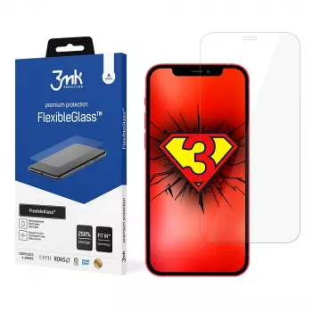 Lámina protectora de pantalla 3MK FlexibleGlass para iPhone 12/12 Pro