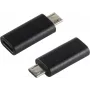 Adaptador de cable S/CONN 14-05019 USB 2.0 MicroB USB 3.1 C negro
