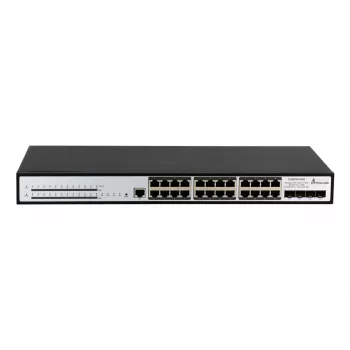 Switch gestionado Extralink Chiron Pro 24x RJ45 1000Mb/s PoE 4x SFP+ L3 370W