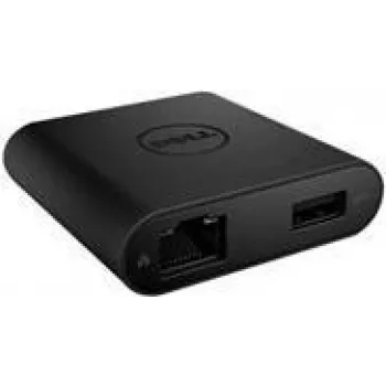 Dell DA200 - Adaptador de vídeo externo - USB-C - D-Sub, HDMI - para Inspiron 5502, 7306 2-in-1, Precision 75XX, Vostro 53XX, 5502, 7500, XPS 13 93XX (MVF8N)