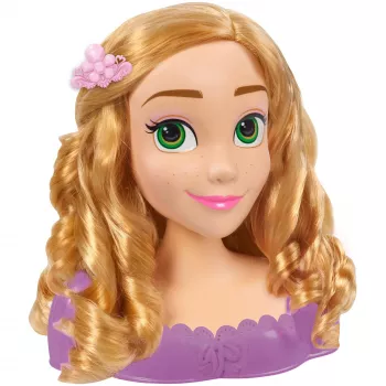 Disney Princess - Rapunzel, cabeza para maquillar y peinar